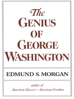 cover image of The Genius of George Washington